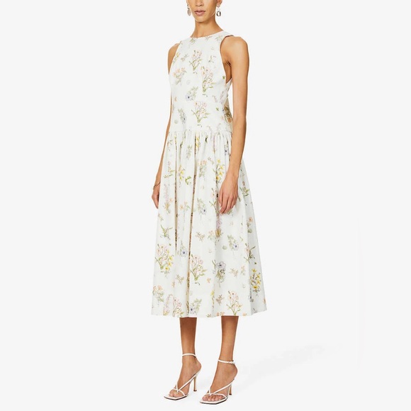 ZIMMERMANN
Jeannie floral-print stretch-cotton midi dress 0 - Picture 5 of 11